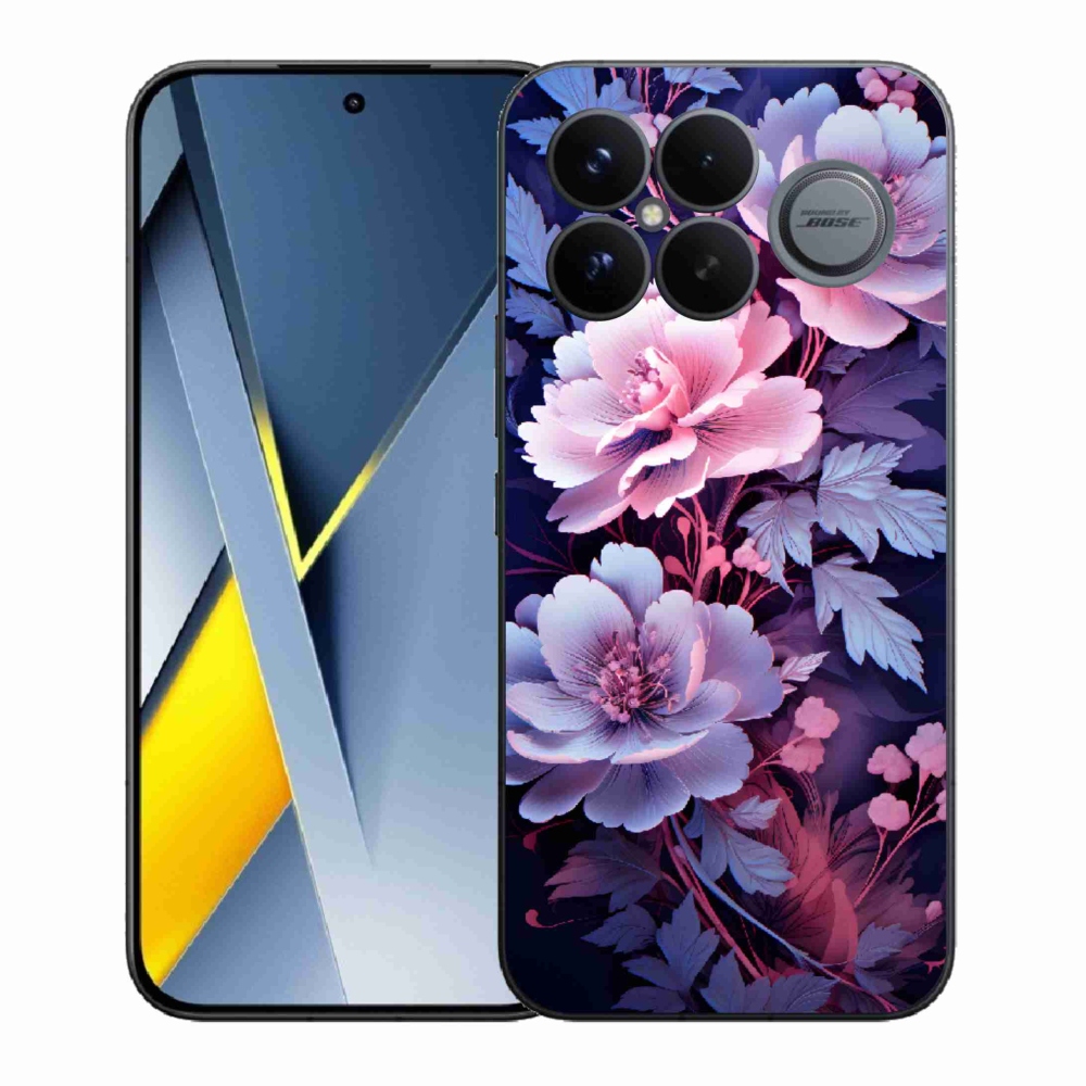 Gélový kryt mmCase na Xiaomi Poco F8 Ultra - kvety 11