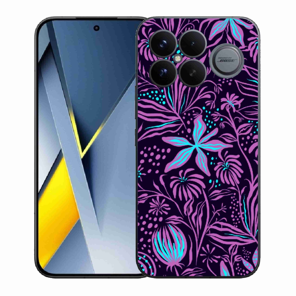 Gélový kryt mmCase na Xiaomi Poco F8 Ultra - kvety 2