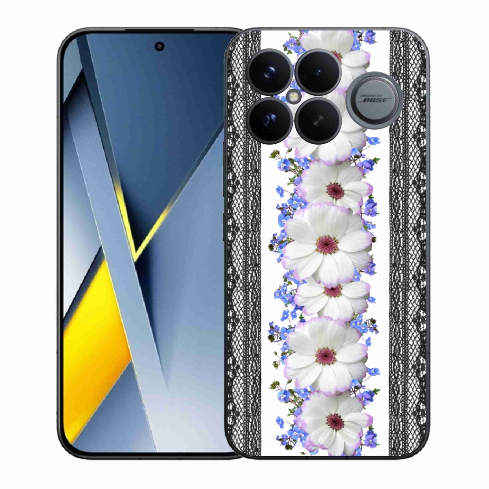 Gélový kryt mmCase na Xiaomi Poco F8 Ultra - kvety 8