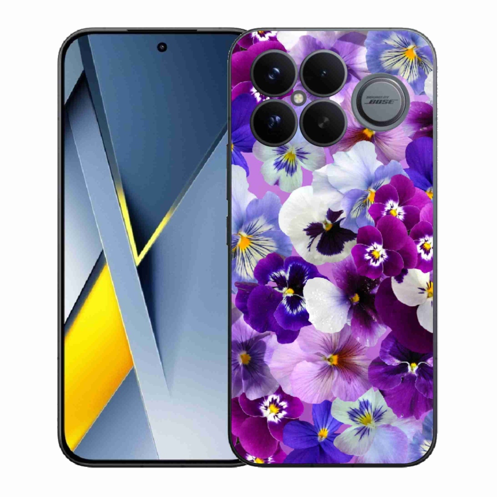 Gélový kryt mmCase na Xiaomi Poco F8 Ultra - kvety 9