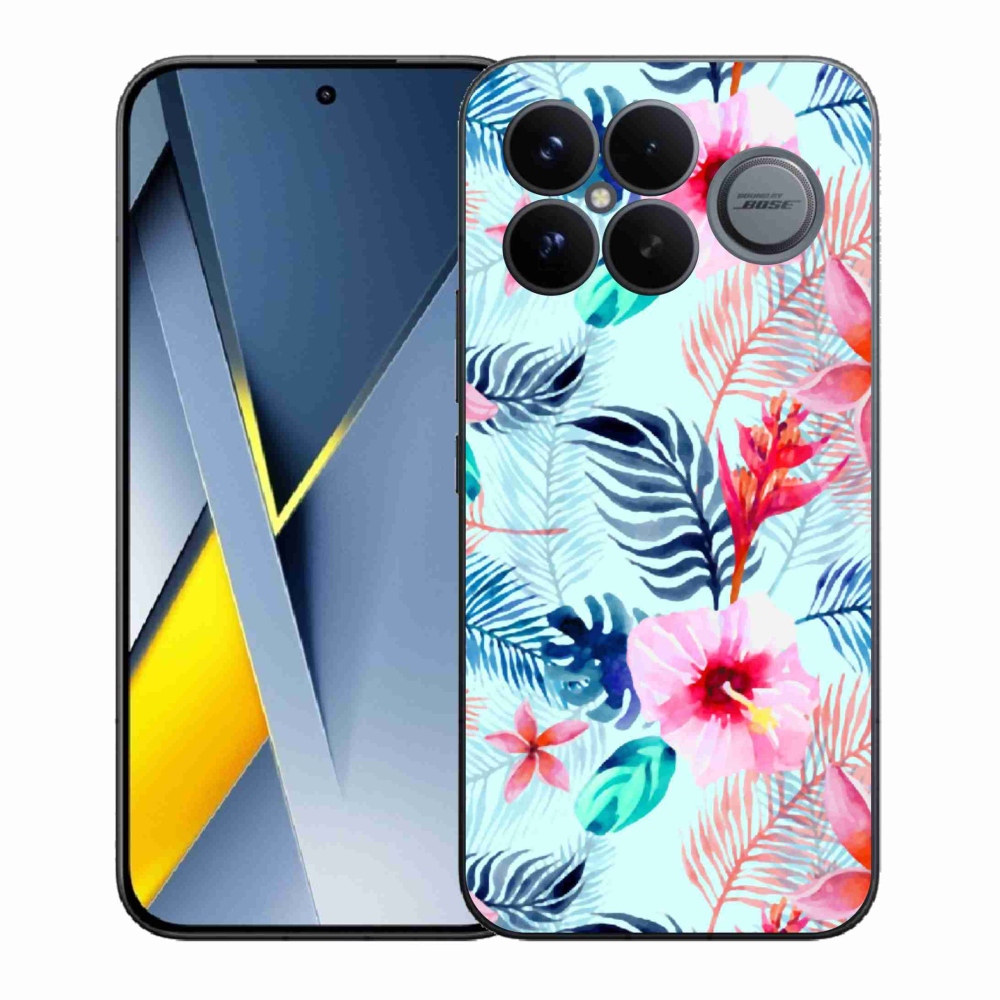 Gélový kryt mmCase na Xiaomi Poco F8 Ultra - kvety