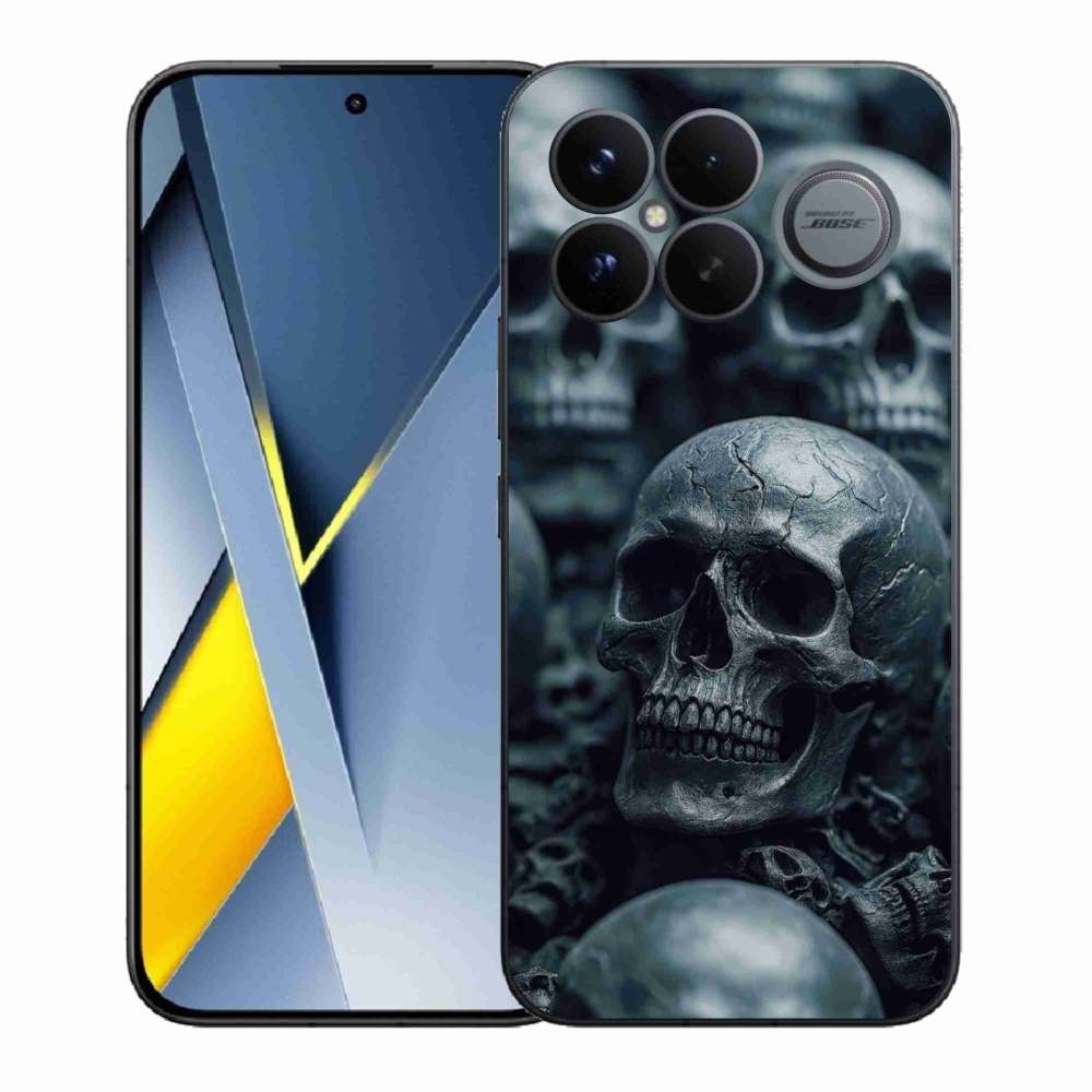 Gélový kryt mmCase na Xiaomi Poco F8 Ultra - lebka 2