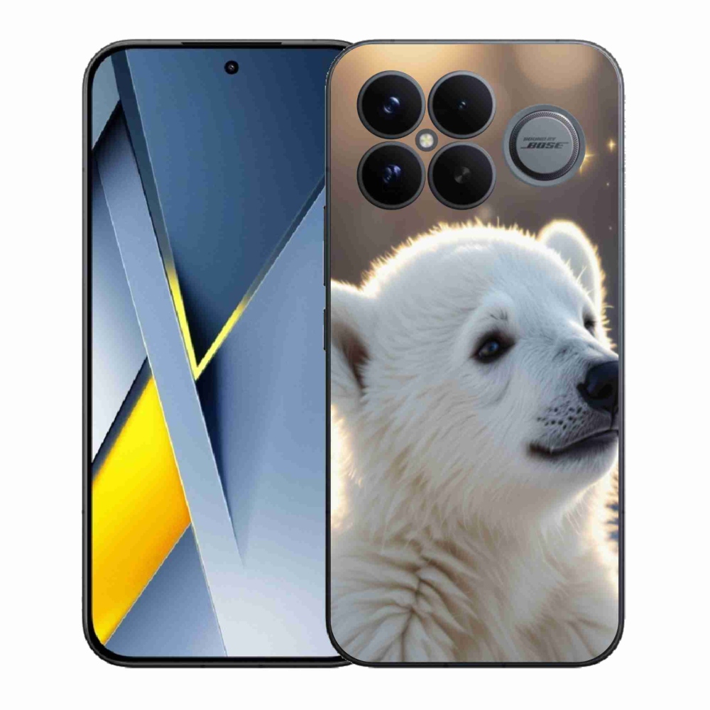 Gélový kryt mmCase na Xiaomi Poco F8 Ultra - ľadový medveď