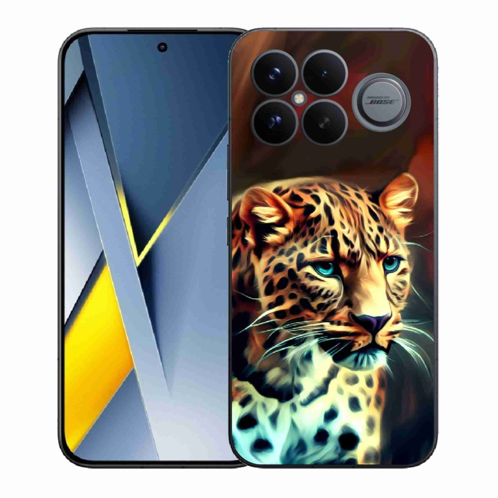 Gélový kryt mmCase na Xiaomi Poco F8 Ultra - leopard