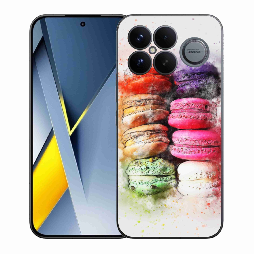 Gélový kryt mmCase na Xiaomi Poco F8 Ultra - makrónky