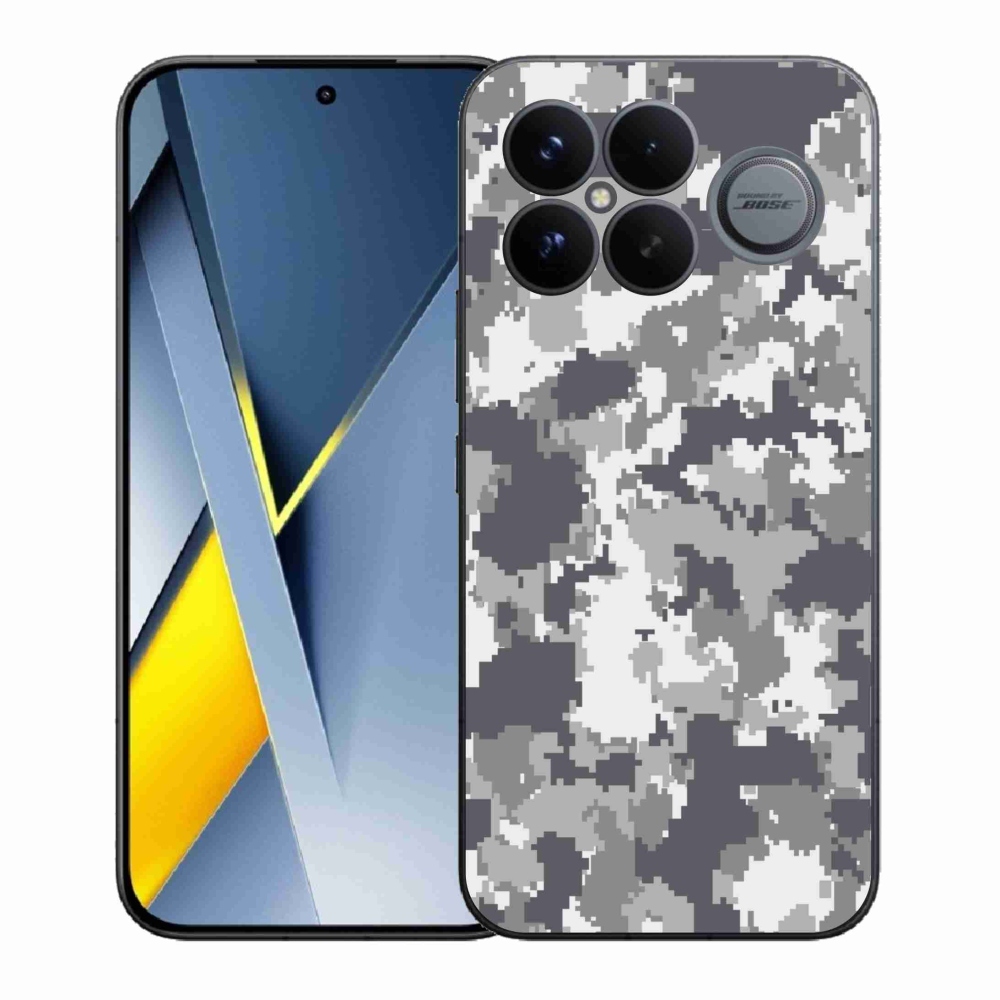 Gélový kryt mmCase na Xiaomi Poco F8 Ultra - maskáčový vzor 2