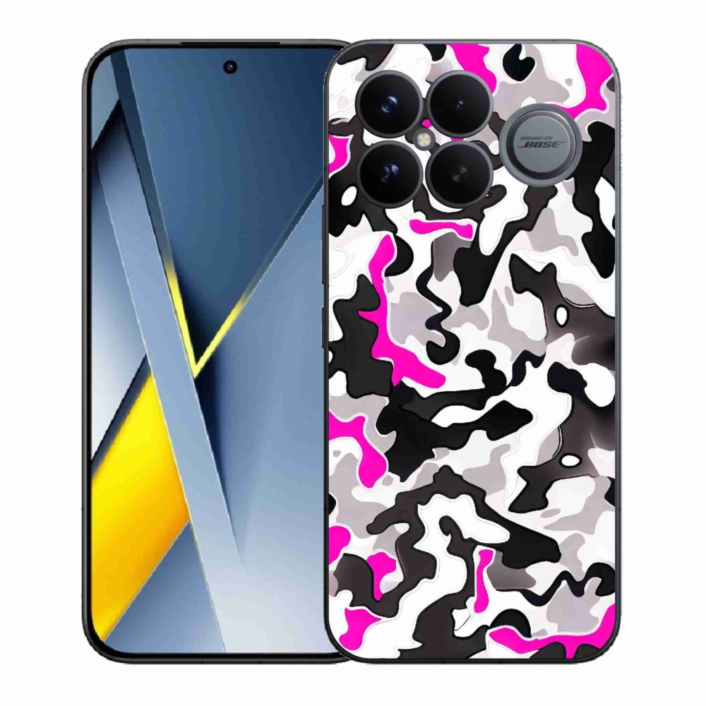 Gélový kryt mmCase na Xiaomi Poco F8 Ultra - maskáčový vzor 5