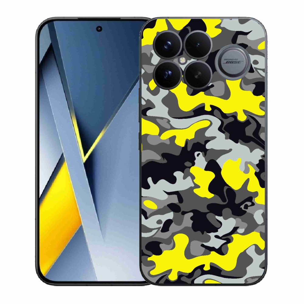 Gélový kryt mmCase na Xiaomi Poco F8 Ultra - maskáčový vzor 6