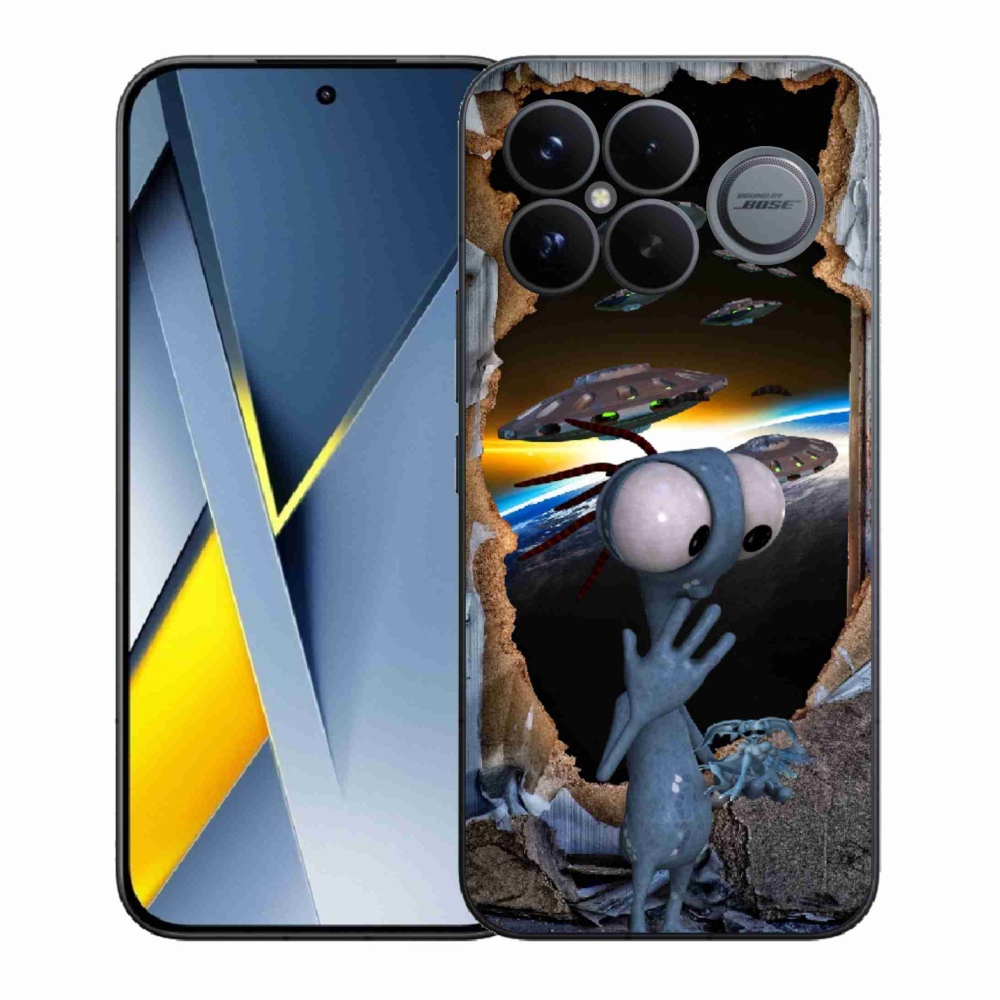 Gélový kryt mmCase na Xiaomi Poco F8 Ultra - mimozemšťan