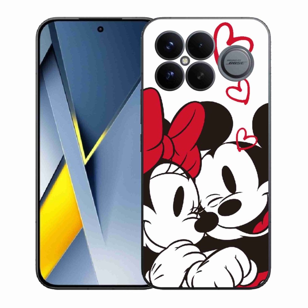Gélový kryt mmCase na Xiaomi Poco F8 Ultra - minnie a mickey