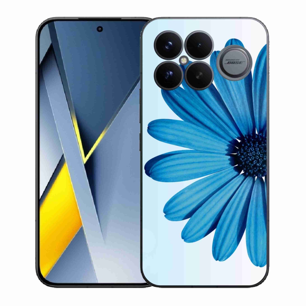 Gélový kryt mmCase na Xiaomi Poco F8 Ultra - modrá margaréta