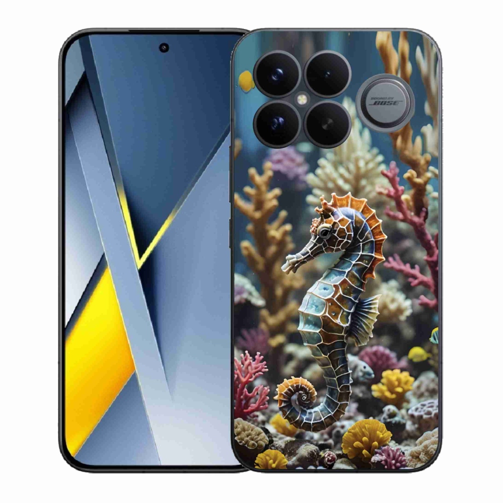 Gélový kryt mmCase na Xiaomi Poco F8 Ultra - morský koník 2