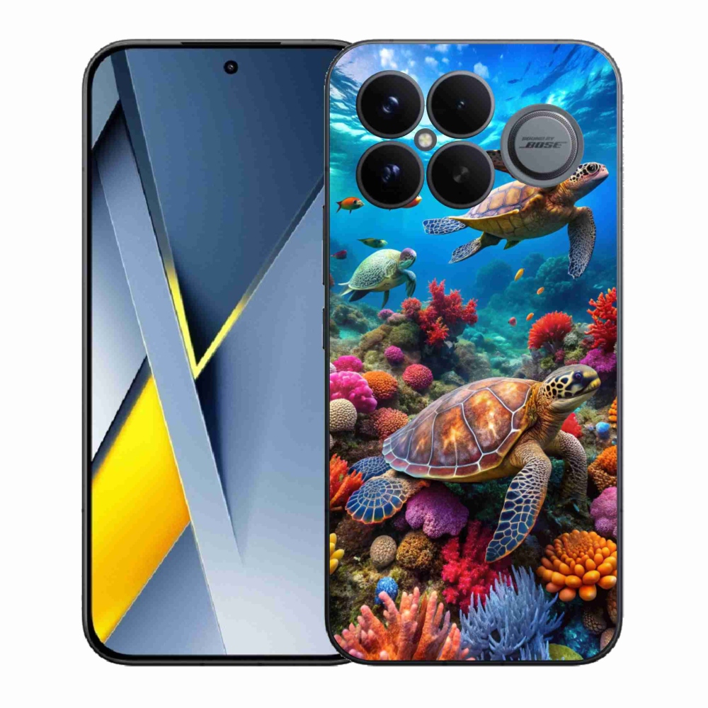 Gélový kryt mmCase na Xiaomi Poco F8 Ultra - morský svet 2