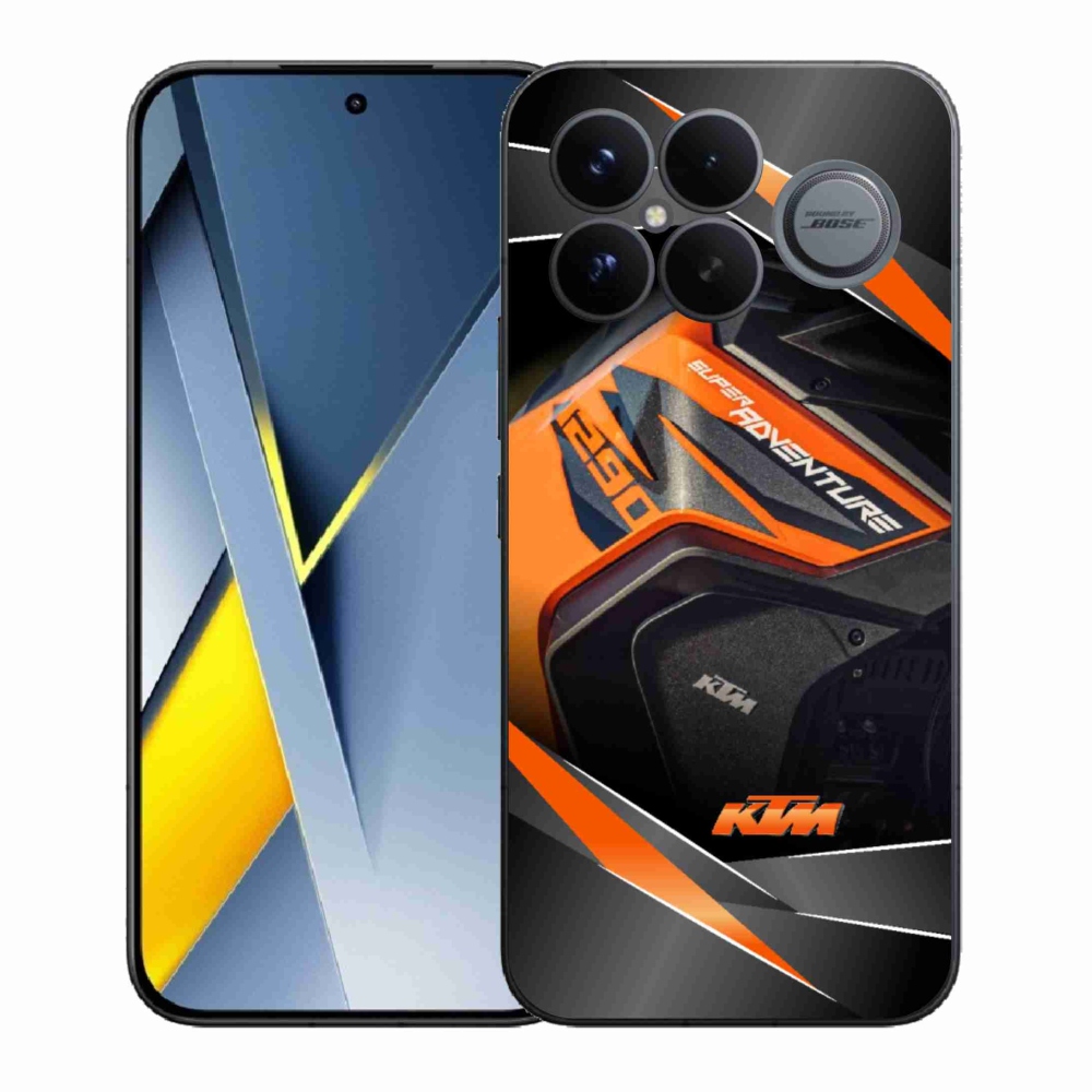 Gélový kryt mmCase na Xiaomi Poco F8 Ultra - motorka ktm