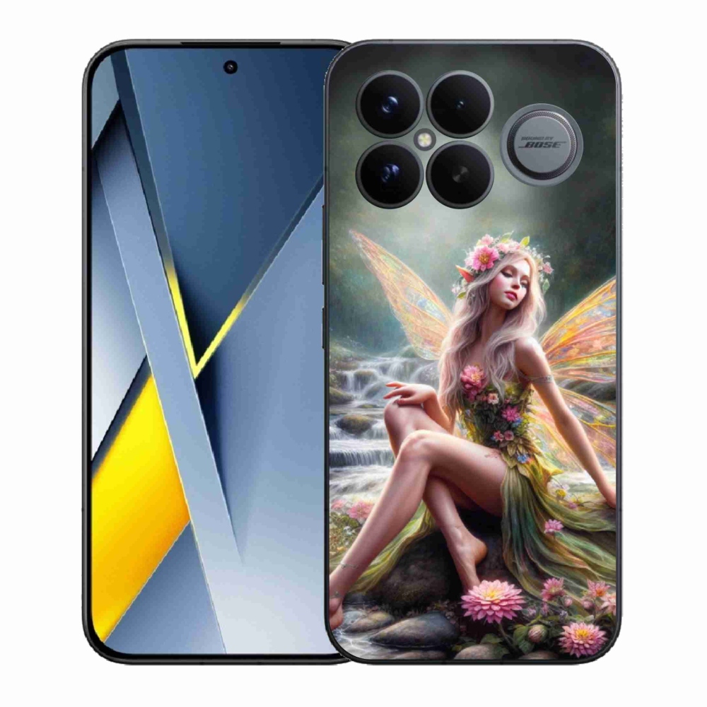 Gélový kryt mmCase na Xiaomi Poco F8 Ultra - motýlia žena 1