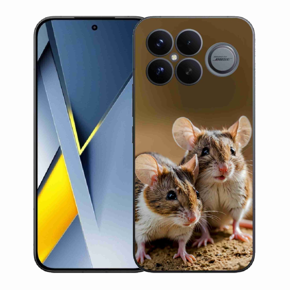 Gélový kryt mmCase na Xiaomi Poco F8 Ultra - myší duo