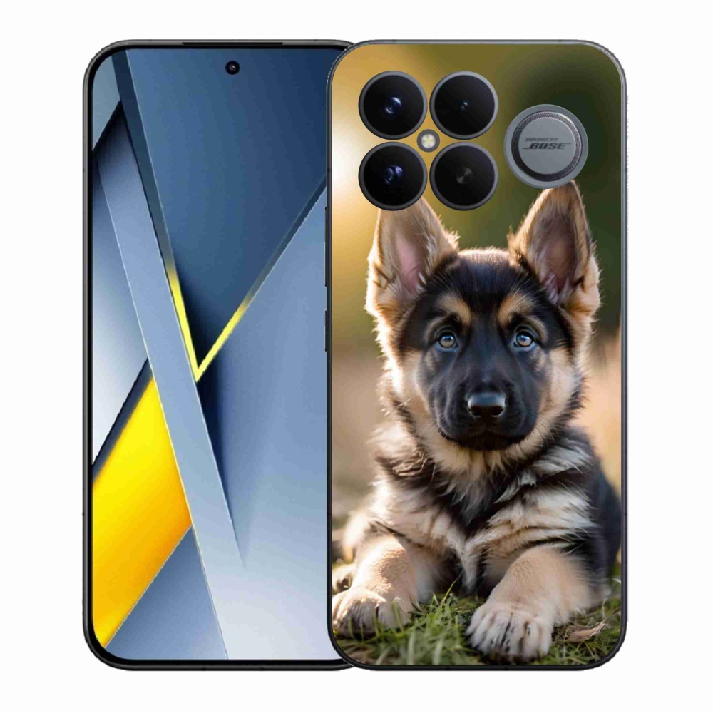 Gélový kryt mmCase na Xiaomi Poco F8 Ultra - nemecký ovčiak v prírode