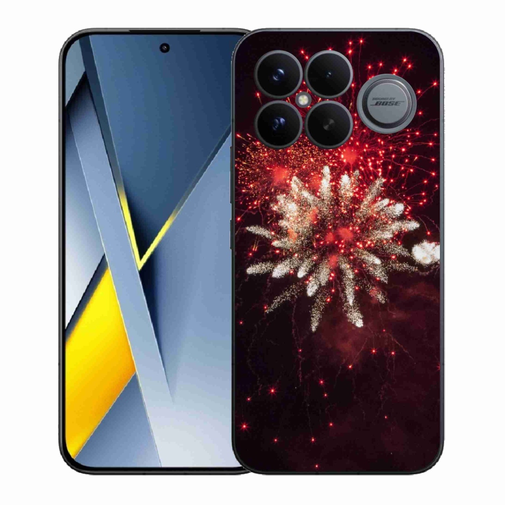 Gélový kryt mmCase na Xiaomi Poco F8 Ultra - ohňostroj