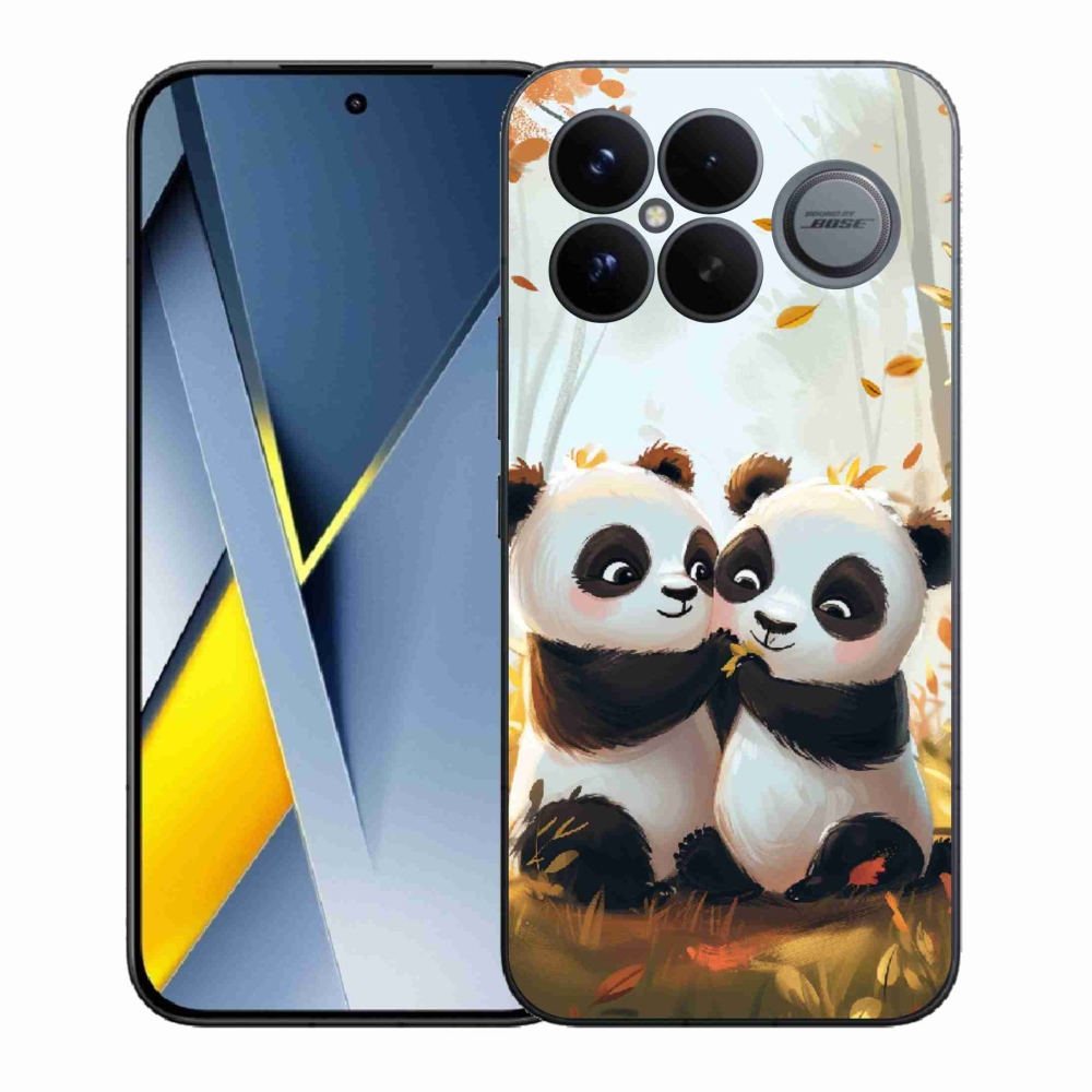 Gélový kryt mmCase na Xiaomi Poco F8 Ultra - pandy