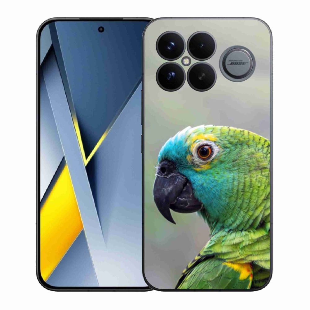 Gélový kryt mmCase na Xiaomi Poco F8 Ultra - papagáj amazoňan