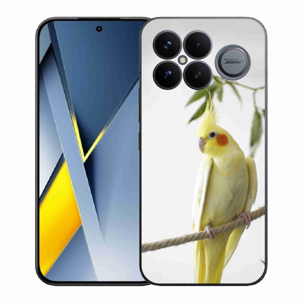 Gélový kryt mmCase na Xiaomi Poco F8 Ultra - papagáj korela chocholatá