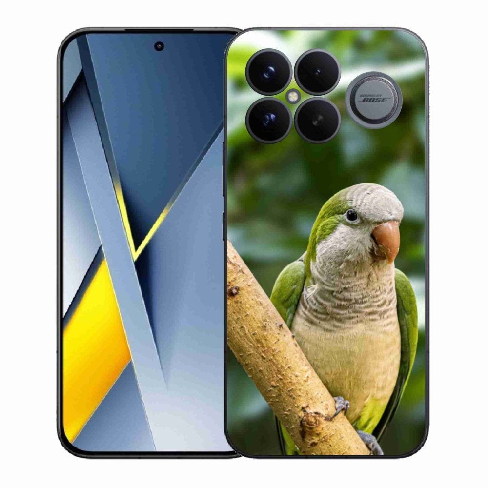 Gélový kryt mmCase na Xiaomi Poco F8 Ultra - papagáj mníšok