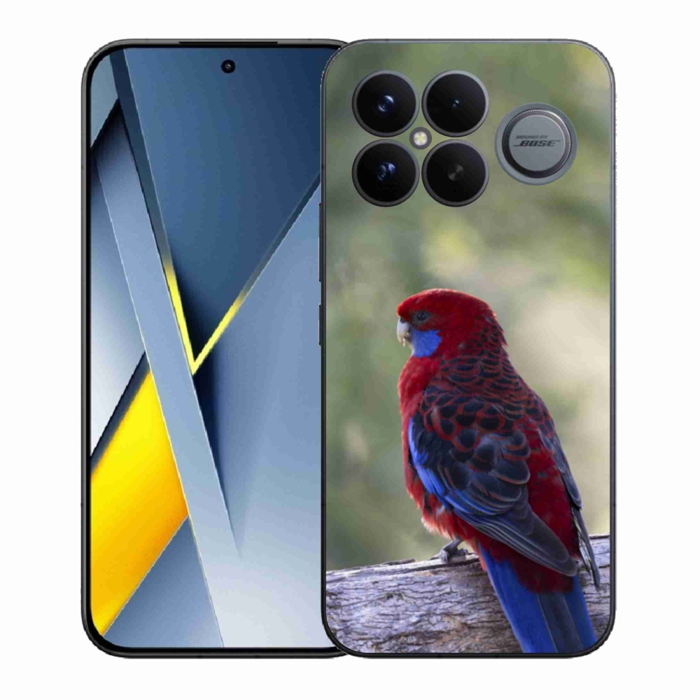 Gélový kryt mmCase na Xiaomi Poco F8 Ultra - papagáj rosela