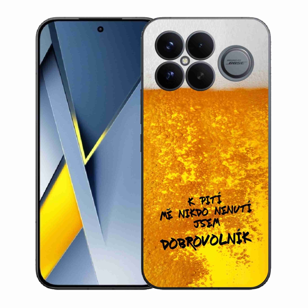 Gélový kryt mmCase na Xiaomi Poco F8 Ultra - pivný motív 4