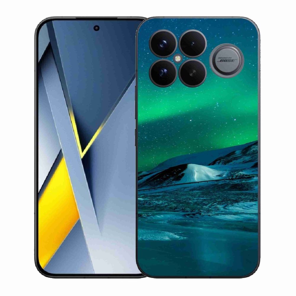 Gélový kryt mmCase na Xiaomi Poco F8 Ultra - polárna žiara