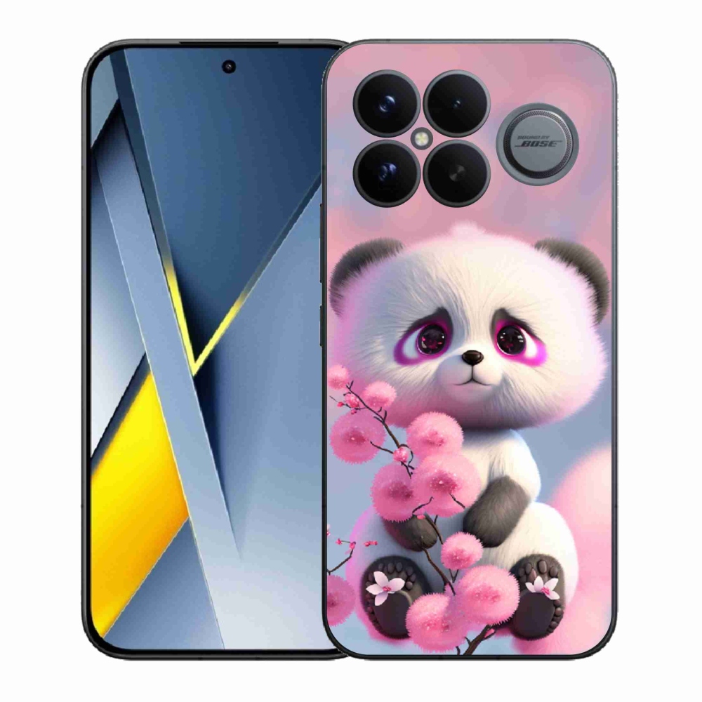 Gélový kryt mmCase na Xiaomi Poco F8 Ultra - roztomilá panda 1