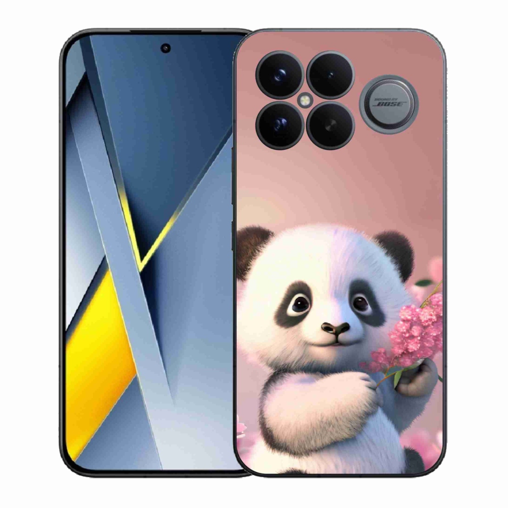 Gélový kryt mmCase na Xiaomi Poco F8 Ultra - roztomilá panda
