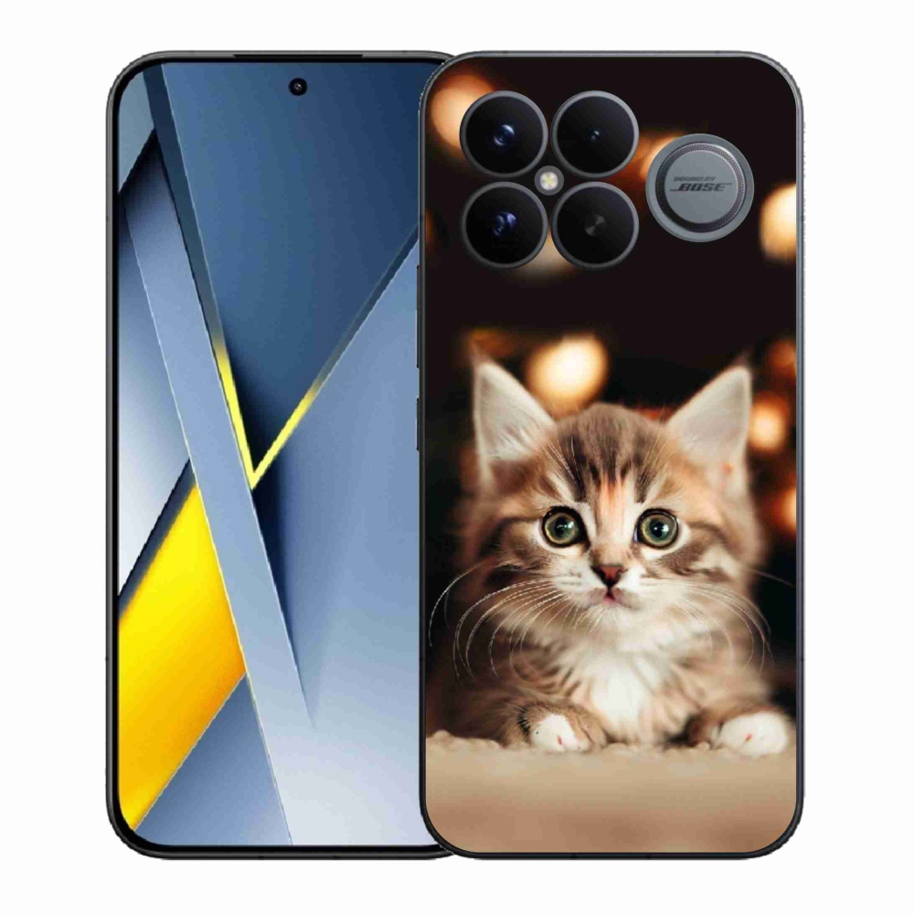 Gélový kryt mmCase na Xiaomi Poco F8 Ultra - roztomilé mačiatko 2