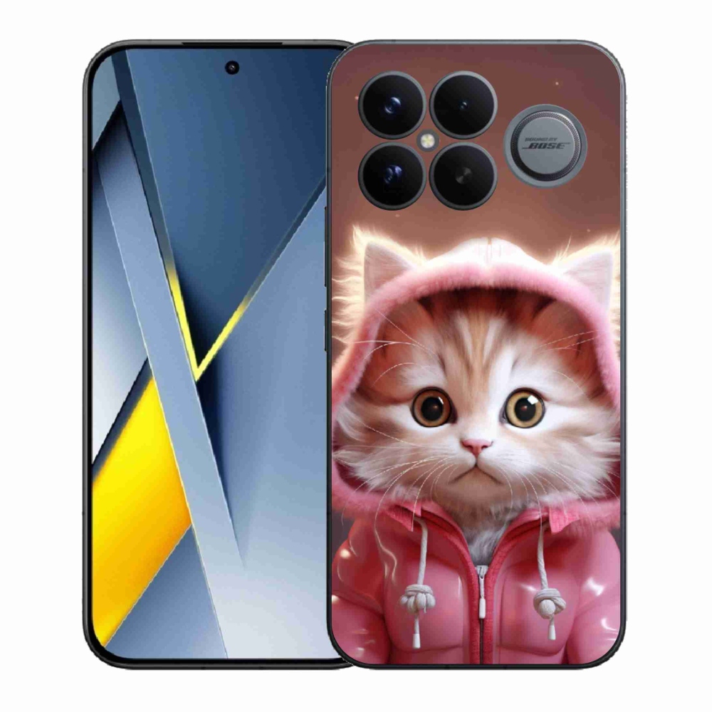 Gélový kryt mmCase na Xiaomi Poco F8 Ultra - roztomilé mačiatko 3