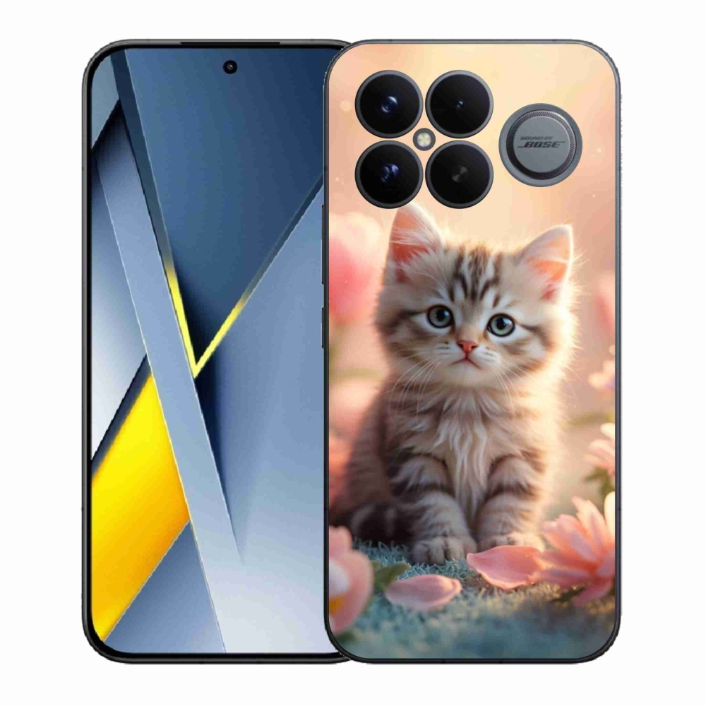 Gélový kryt mmCase na Xiaomi Poco F8 Ultra - roztomilé mačiatko 8