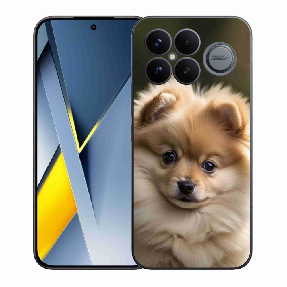 Gélový kryt mmCase na Xiaomi Poco F8 Ultra - roztomilý pomeranian 2