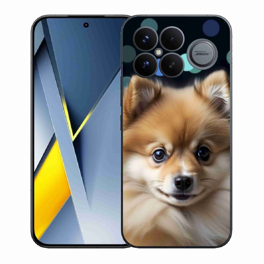Gélový kryt mmCase na Xiaomi Poco F8 Ultra - roztomilý pomeranian