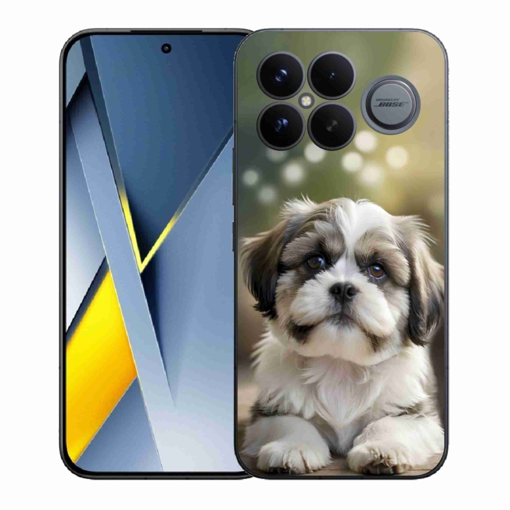 Gélový kryt mmCase na Xiaomi Poco F8 Ultra - roztomilý shih-tzu