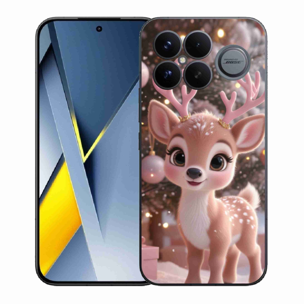 Gélový kryt mmCase na Xiaomi Poco F8 Ultra - roztomilý sob