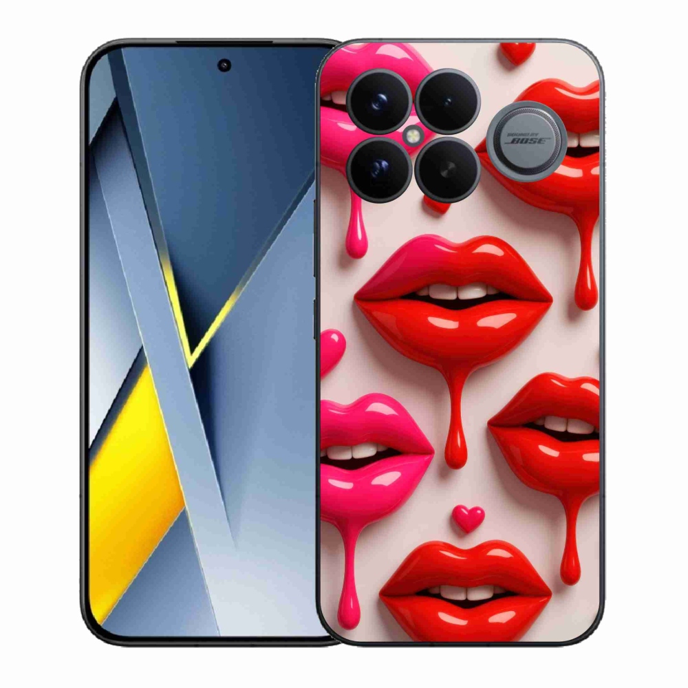 Gélový kryt mmCase na Xiaomi Poco F8 Ultra - pery 2