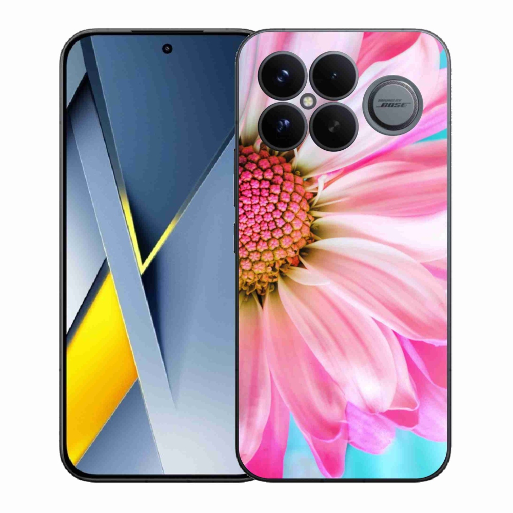 Gélový kryt mmCase na Xiaomi Poco F8 Ultra - ružová kvetina