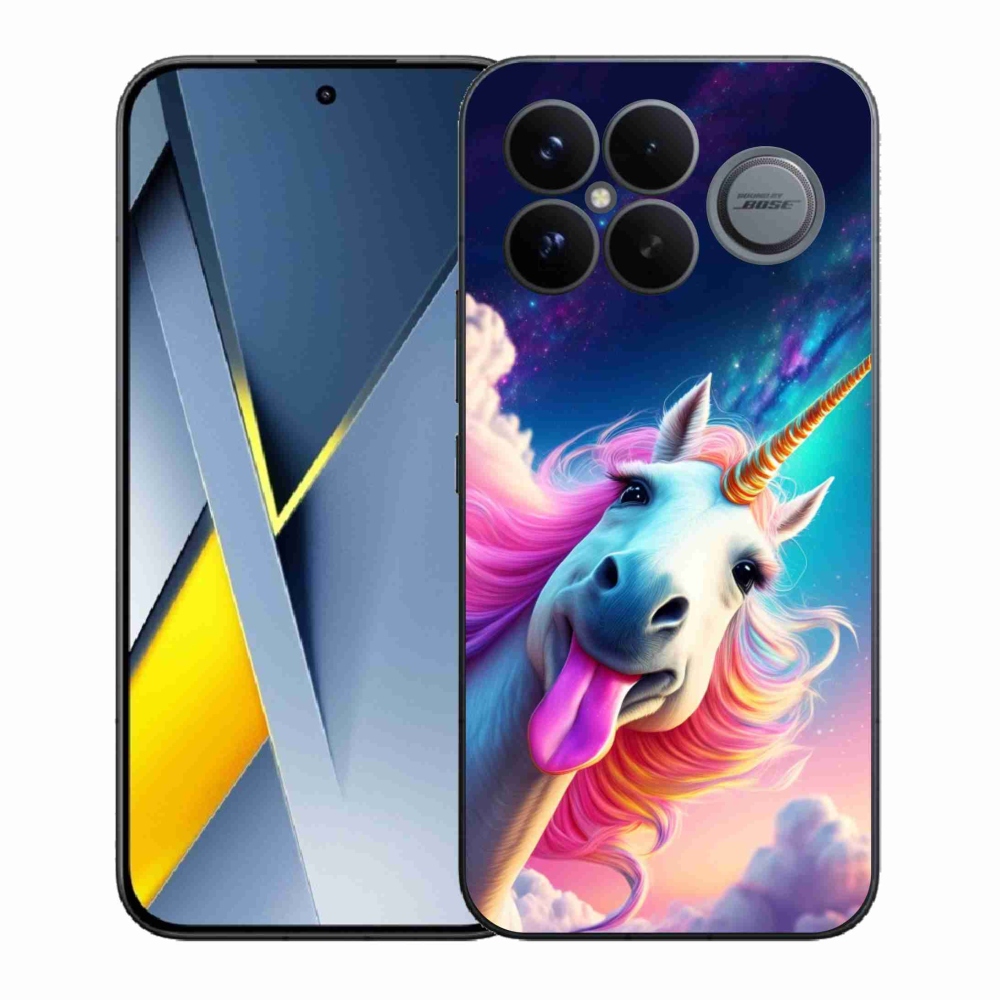 Gélový kryt mmCase na Xiaomi Poco F8 Ultra - šialený jednorožec