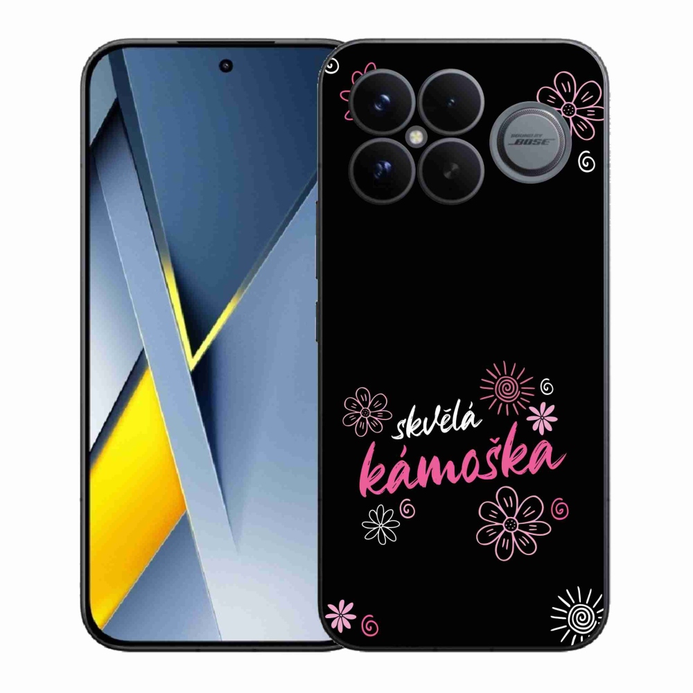 Gélový kryt mmCase na Xiaomi Poco F8 Ultra - skvelá kamoška čierne pozadie