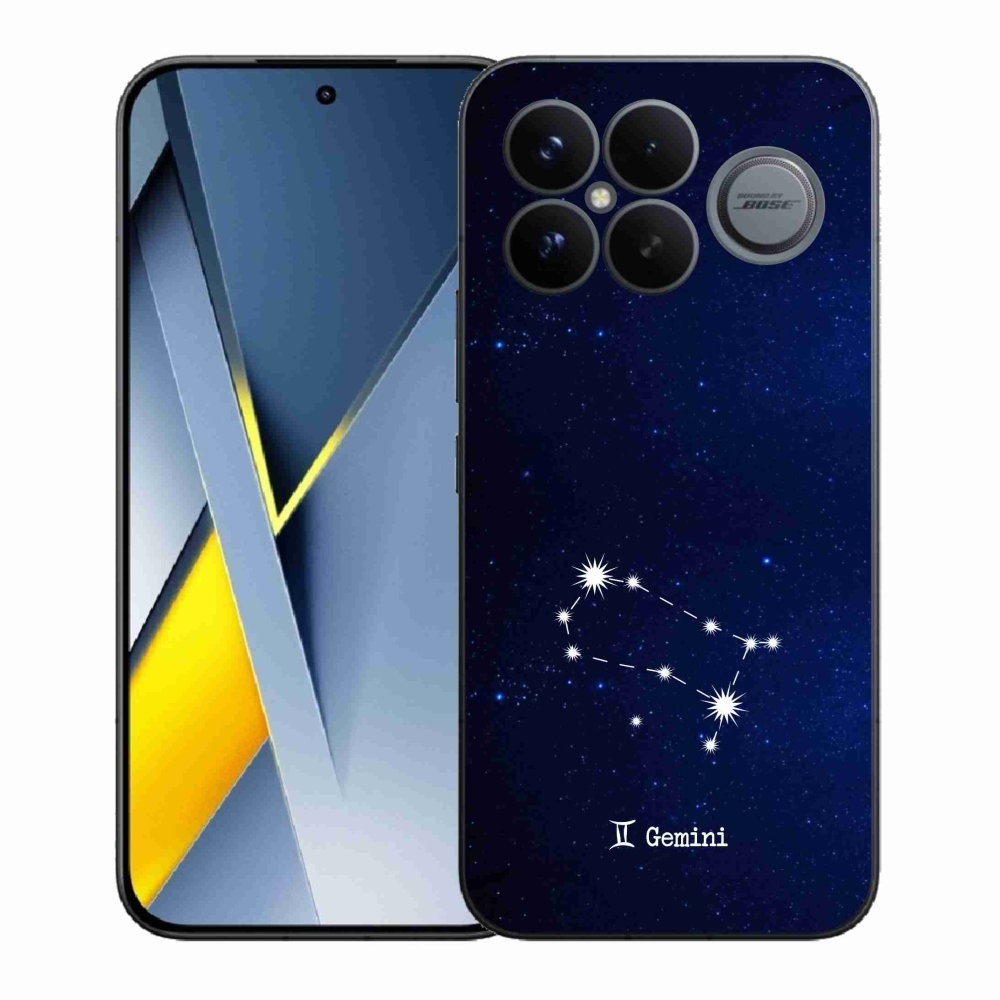 Gélový kryt mmCase na Xiaomi Poco F8 Ultra - súhvezdie Blížencov