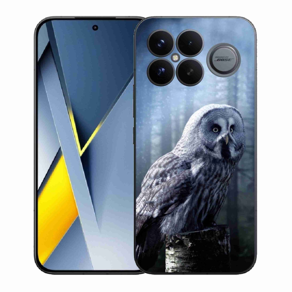 Gélový kryt mmCase na Xiaomi Poco F8 Ultra - sova