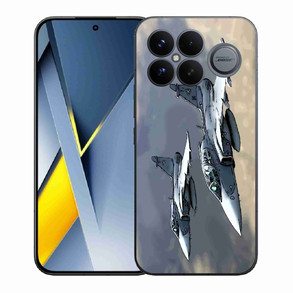 Gélový kryt mmCase na Xiaomi Poco F8 Ultra - stíhačky