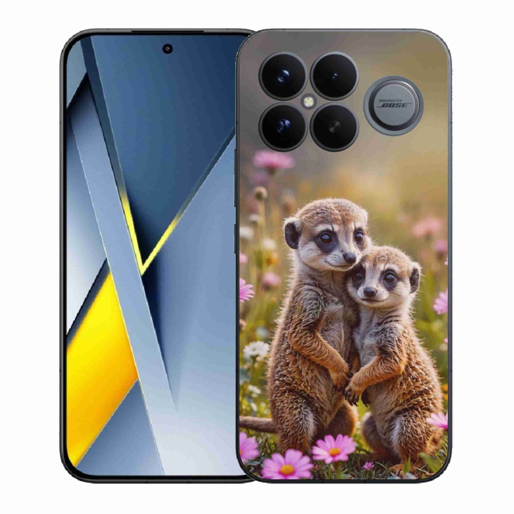 Gélový kryt mmCase na Xiaomi Poco F8 Ultra - surikatí duo