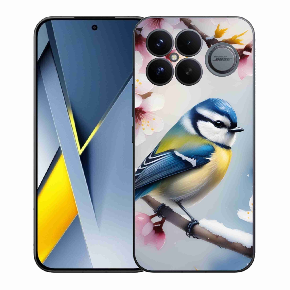 Gélový kryt mmCase na Xiaomi Poco F8 Ultra - sýkorka