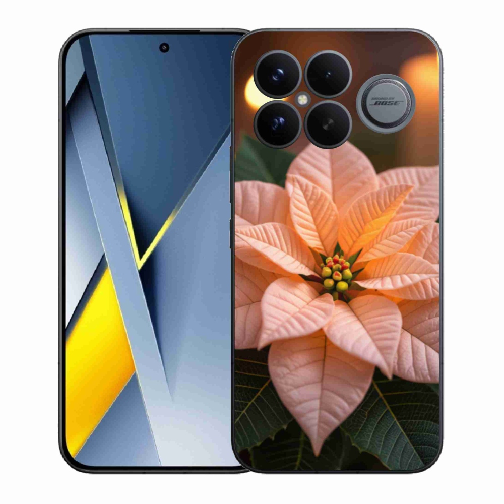 Gélový kryt mmCase na Xiaomi Poco F8 Ultra - vianočná hviezda