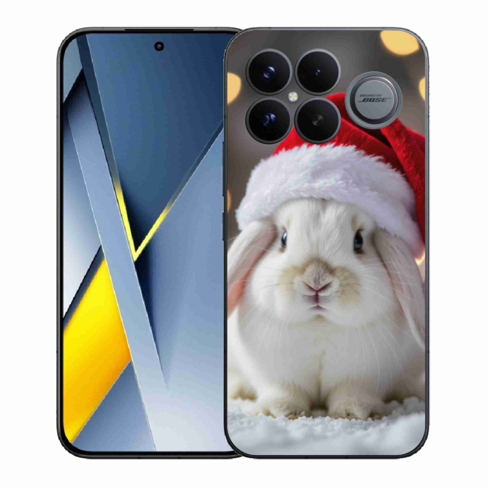 Gélový kryt mmCase na Xiaomi Poco F8 Ultra - vianočný králik