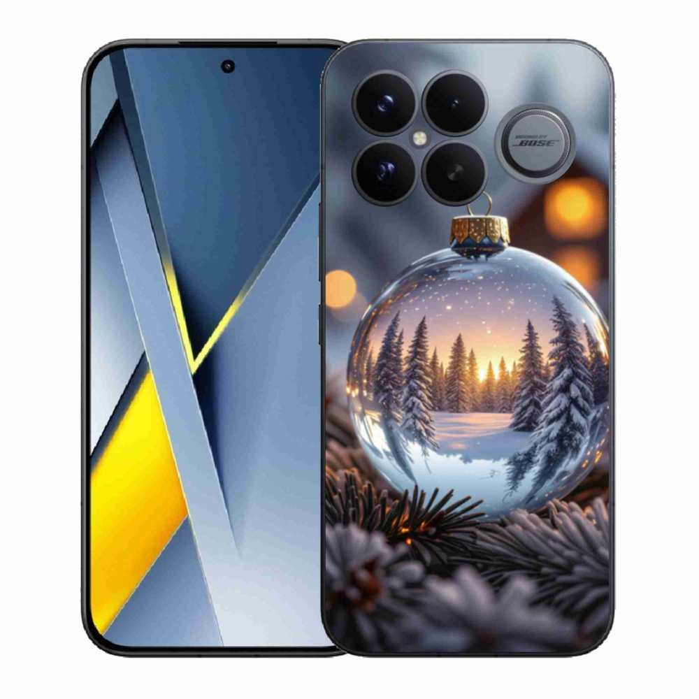 Gélový kryt mmCase na Xiaomi Poco F8 Ultra - vianočná ozdoba